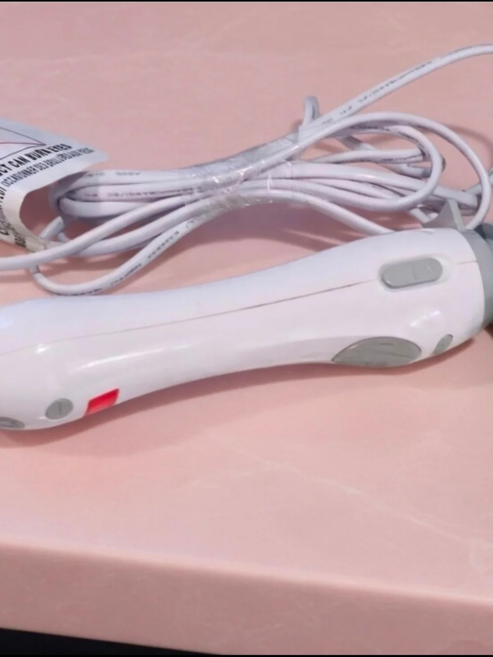 Beachwaver Co S1 Rotating Curling Iron White DV1137/S1 TESTED GREAT Hair Tool